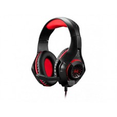 HEADSET GAMER WARRIOR C/MICROFONE PRETO/VERMELHO PH219 MULTILASER HEADSET GAMER WARRIOR C/MICROFONE PRETO/VERMELHO PH219 MULTILASER